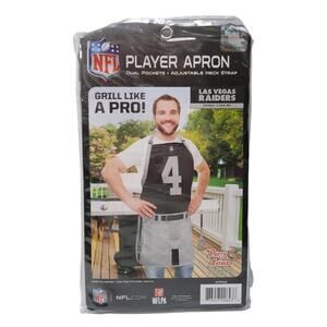 Las Vegas Raiders Derek Carr #4 Apron Outdoor Grilling BBQ NFL Apparel